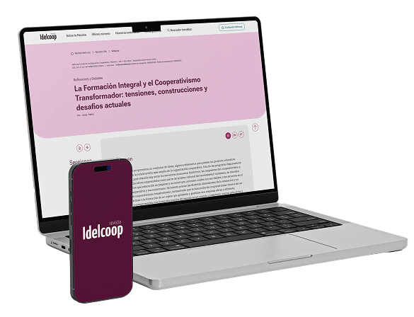 Revista Idelcoop en dispositivos