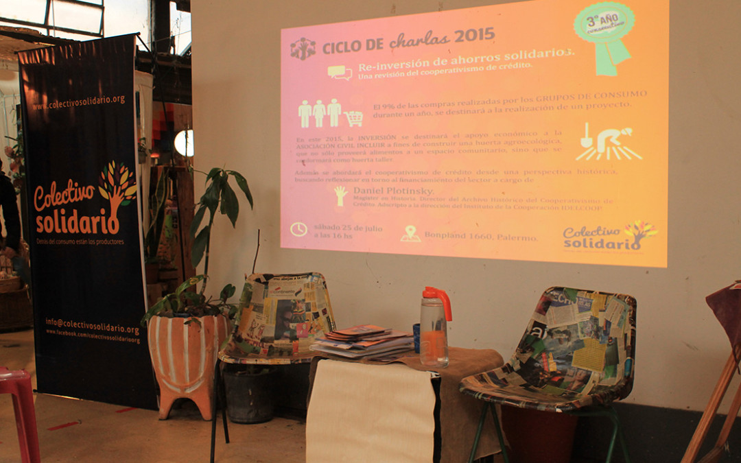 Idelcoop en el ciclo de charlas del Colectivo Solidario