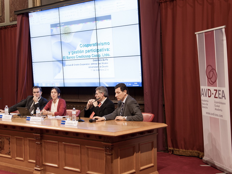 Jornada sobre el Crédito Cooperativo en la Universidad de Deusto