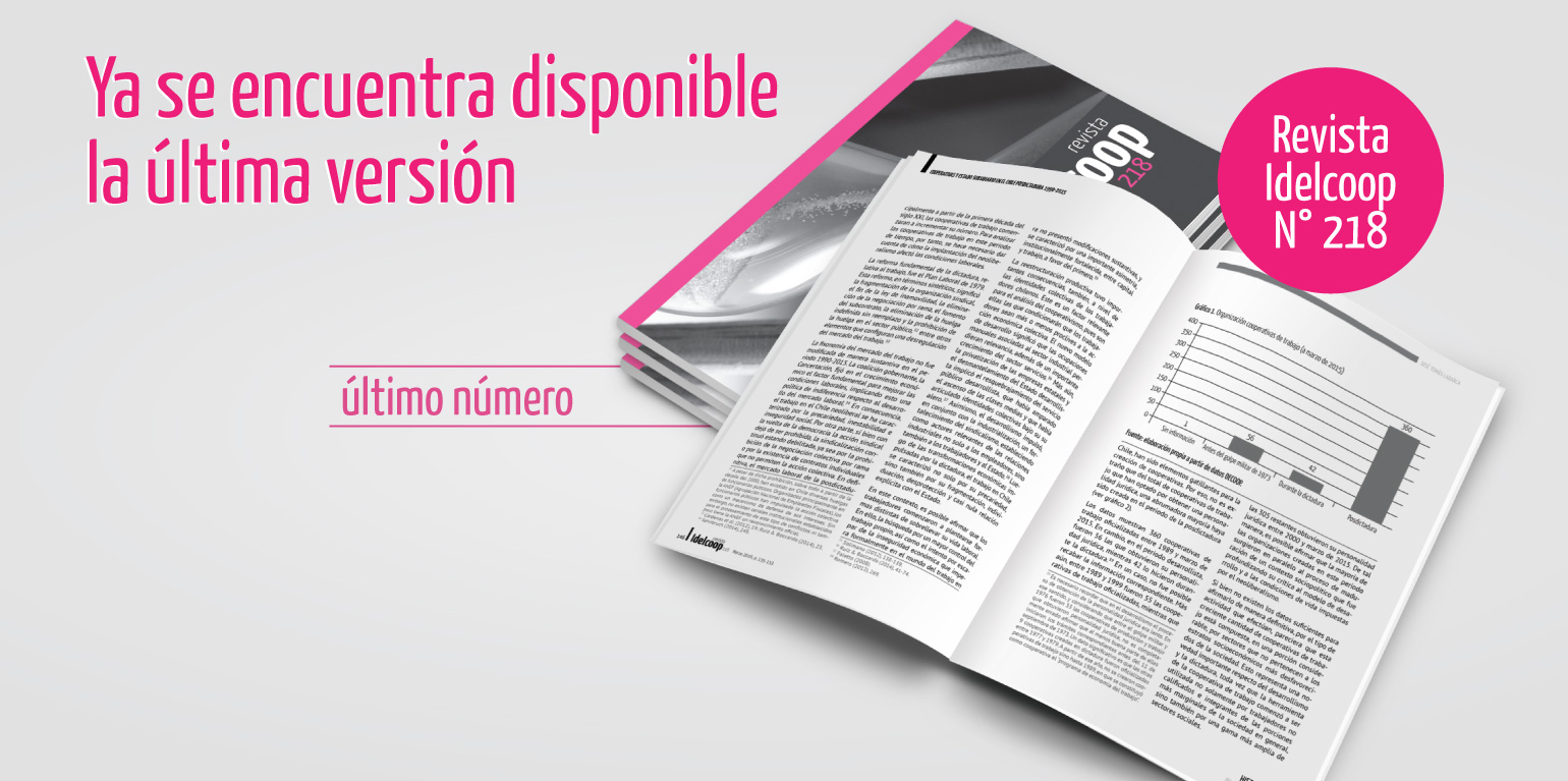 Edición 218 de Revista Idelcoop