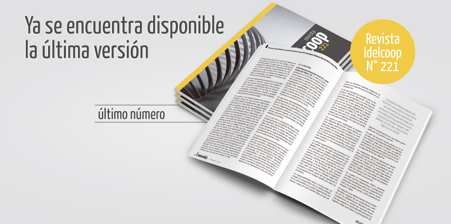No te pierdas la edición 221 de Revista Idelcoop