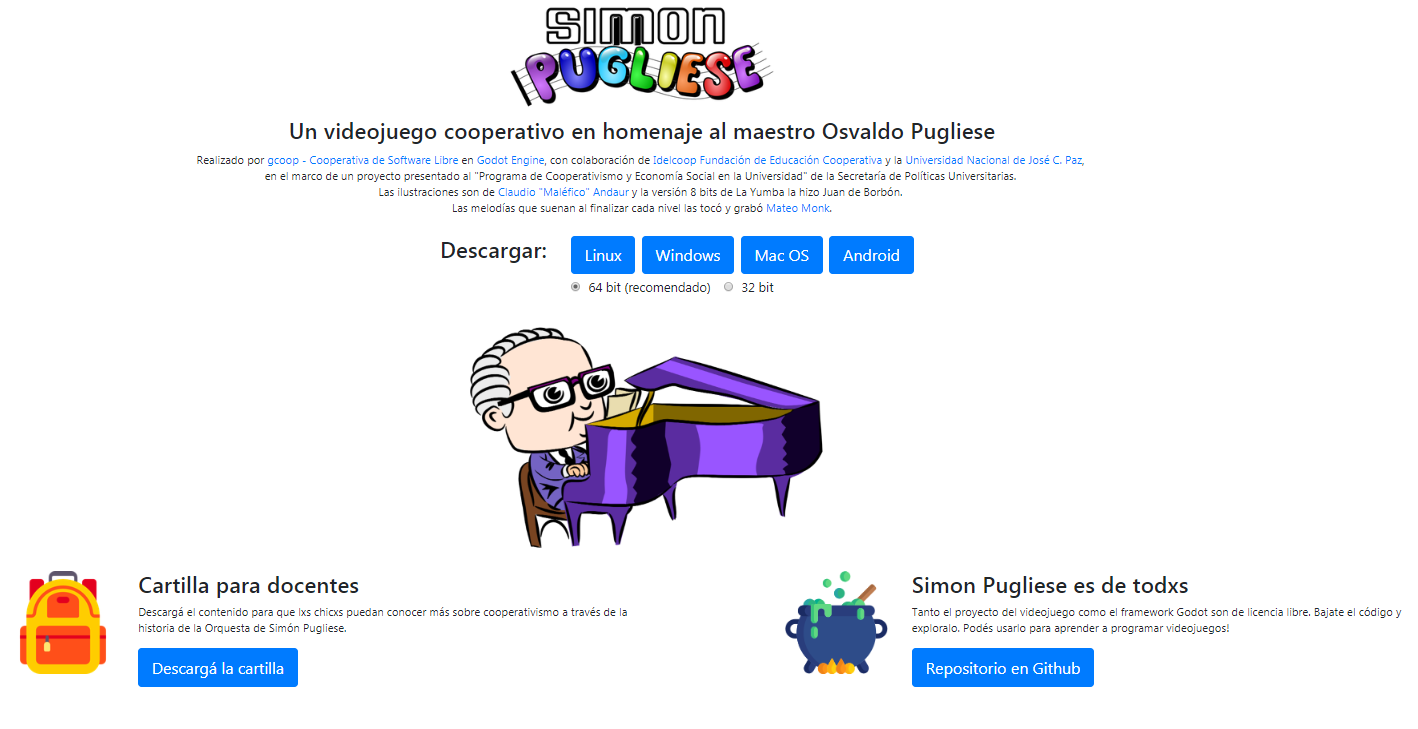 Lanzamos el primer videojuego cooperativo